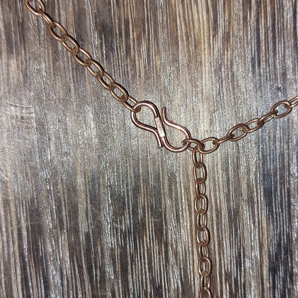 Lapis Lazuli Wire Wrapped Statement Necklace - Picture 5 of 5